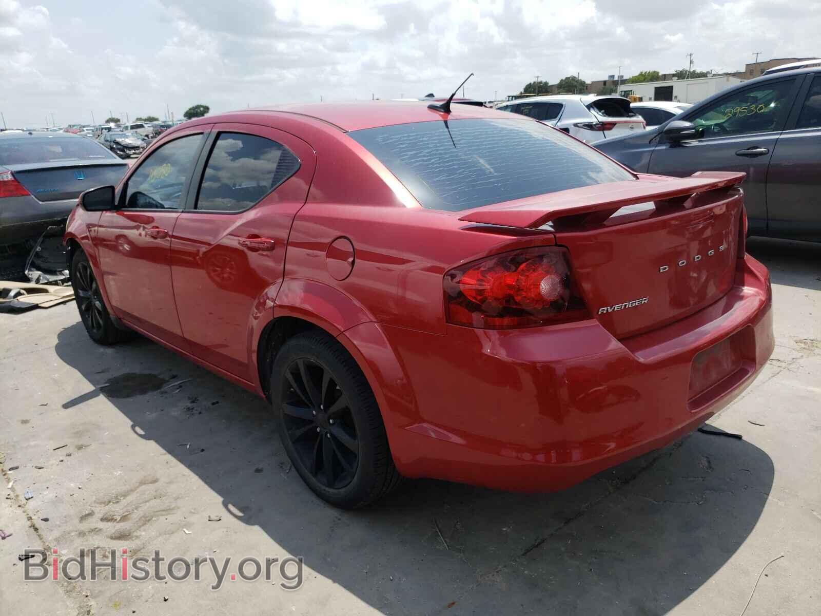2013 DODGE AVENGER - VIN: 1C3CDZCB7DN632087 - Фото 3