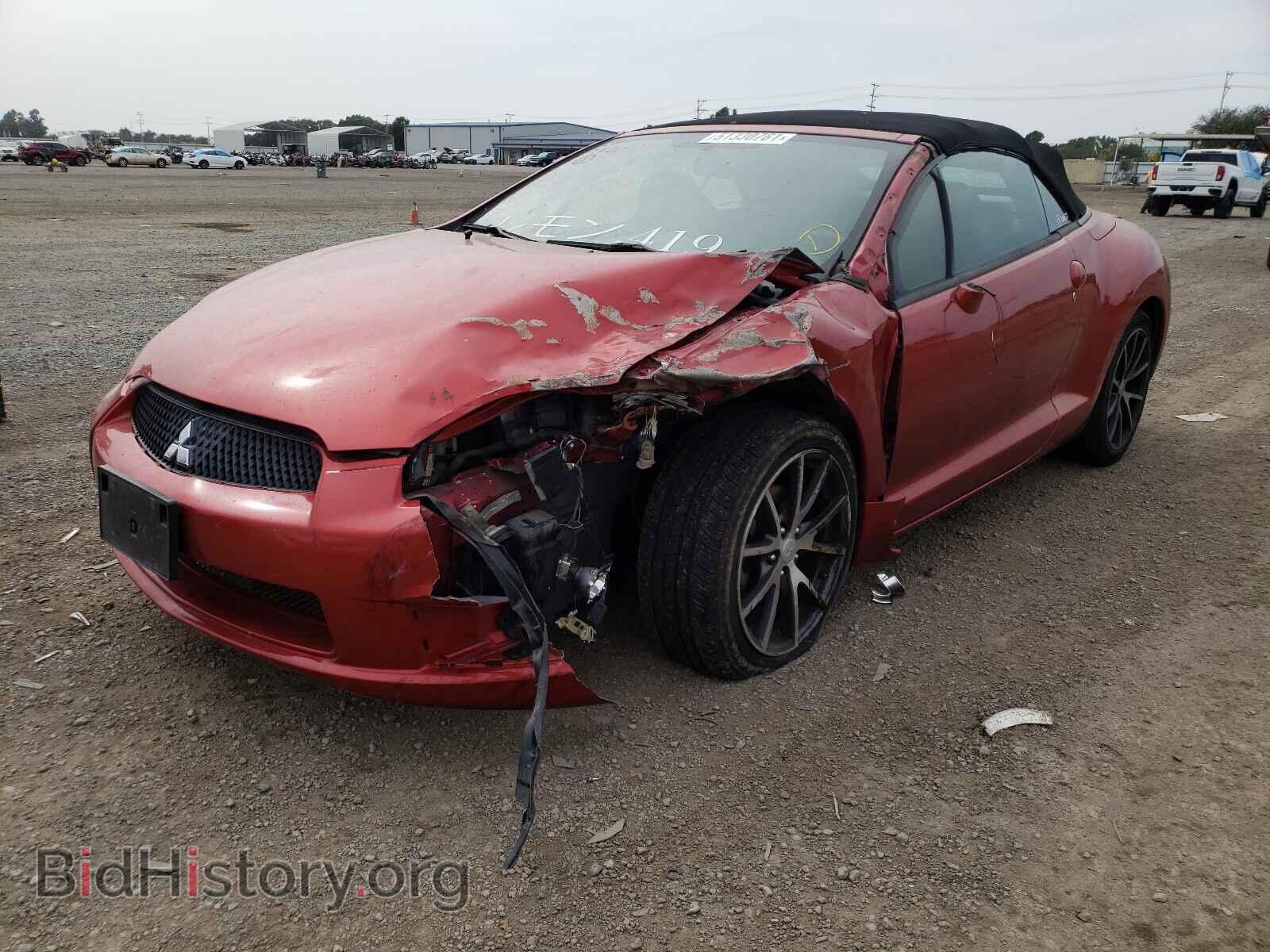 2011 MITSUBISHI ECLIPSE - VIN: 4A37L5EF5BE002734 - Photo 2