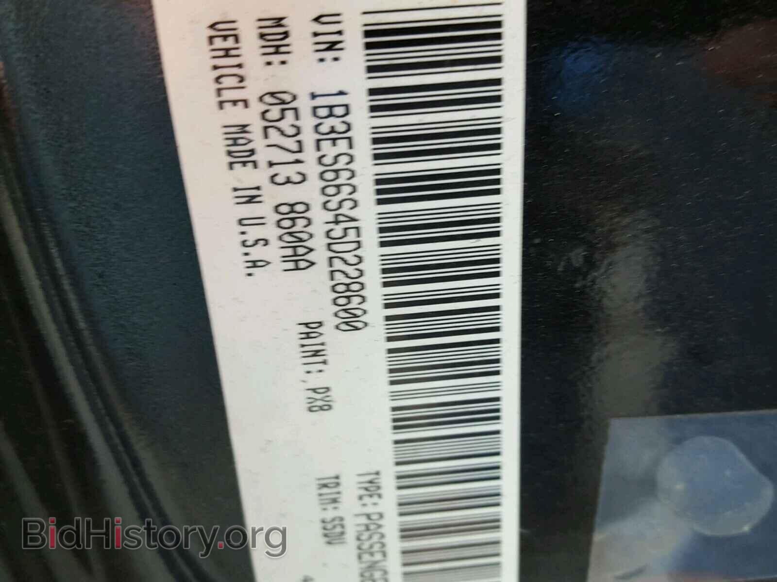 2005 DODGE NEON - VIN: 1B3ES66S45D228600 - Фото 10