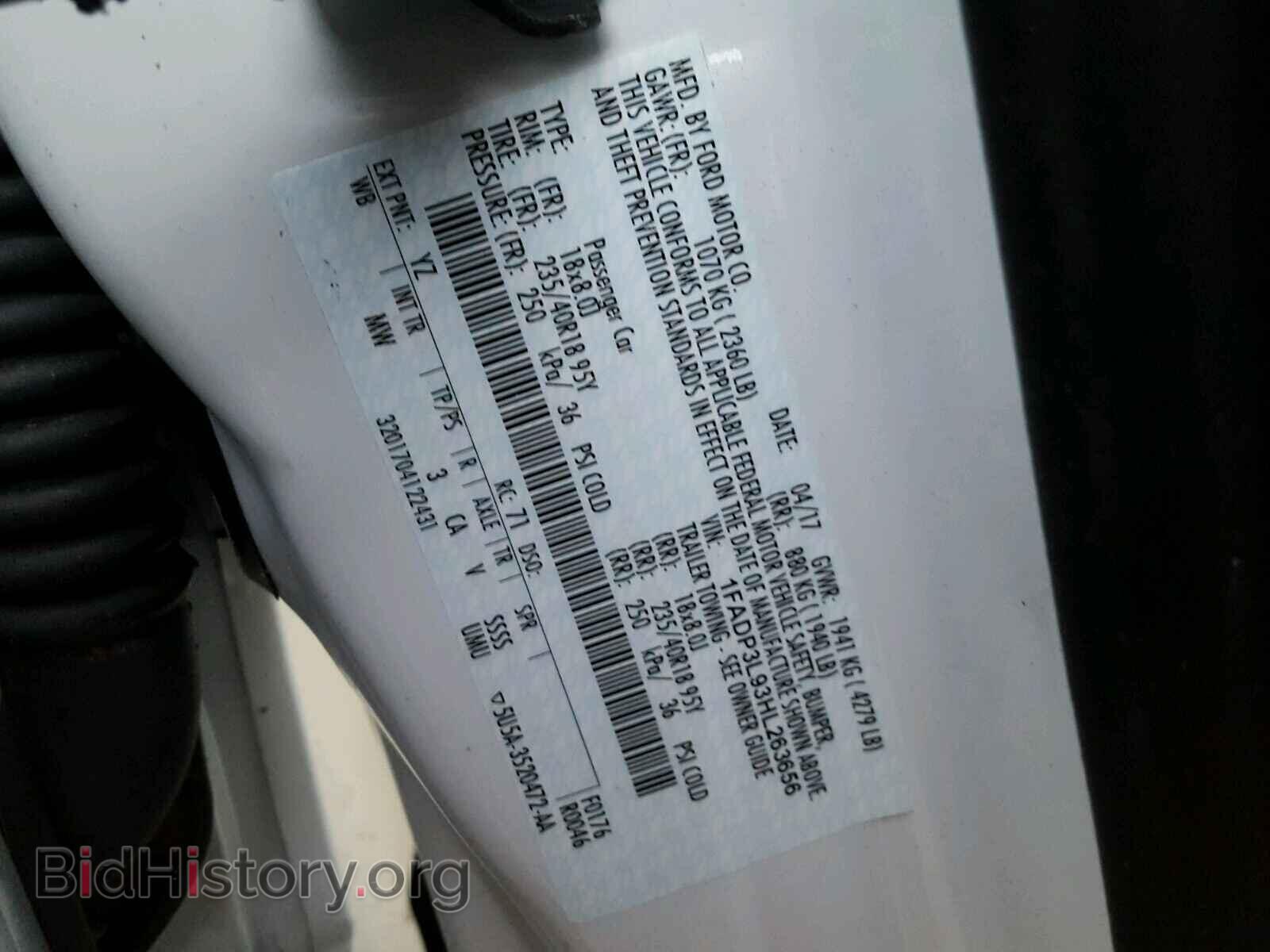 2017 FORD FOCUS - VIN: 1FADP3L93HL263656 - Photo 10