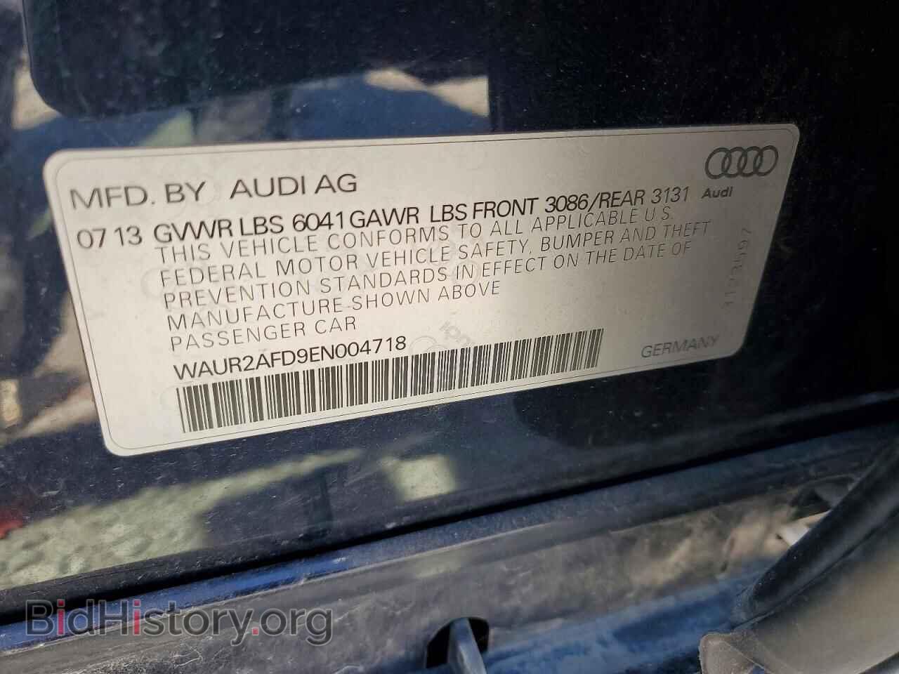 2014 AUDI A8 - VIN: WAUR2AFD9EN004718 - Photo 12
