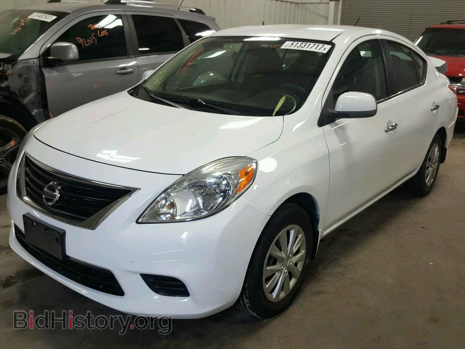 2012 NISSAN VERSA - VIN: 3N1CN7AP0CL907926 - Фото 2