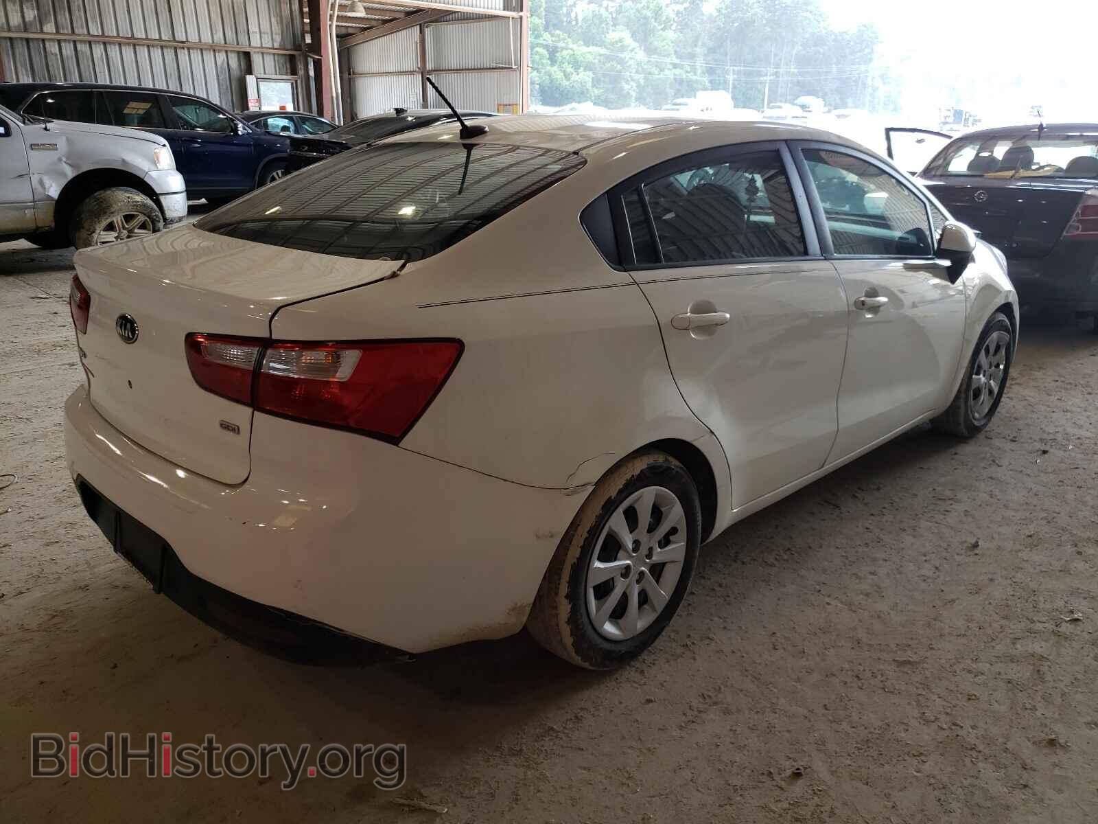 2015 KIA RIO - VIN: KNADM4A38F6502828 - Фото 4