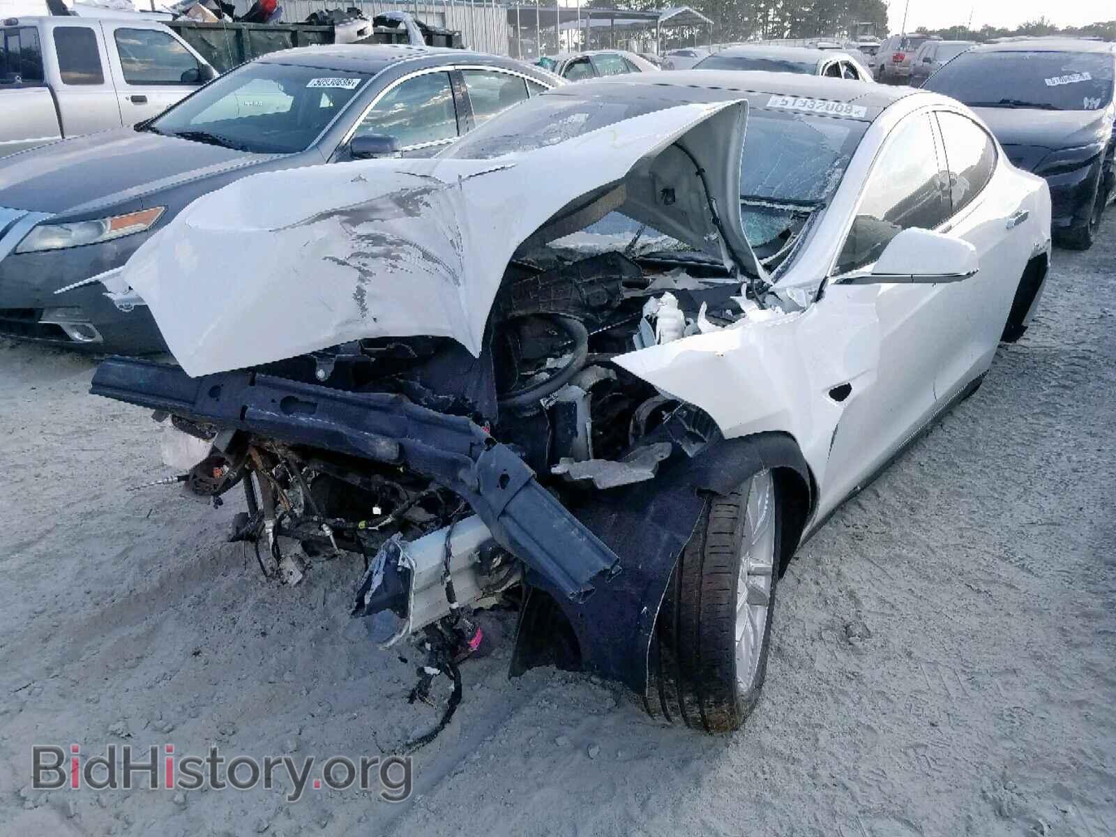 2013 TESLA MODEL S - VIN: 5YJSA1CN9DFP19550 - Фото 2