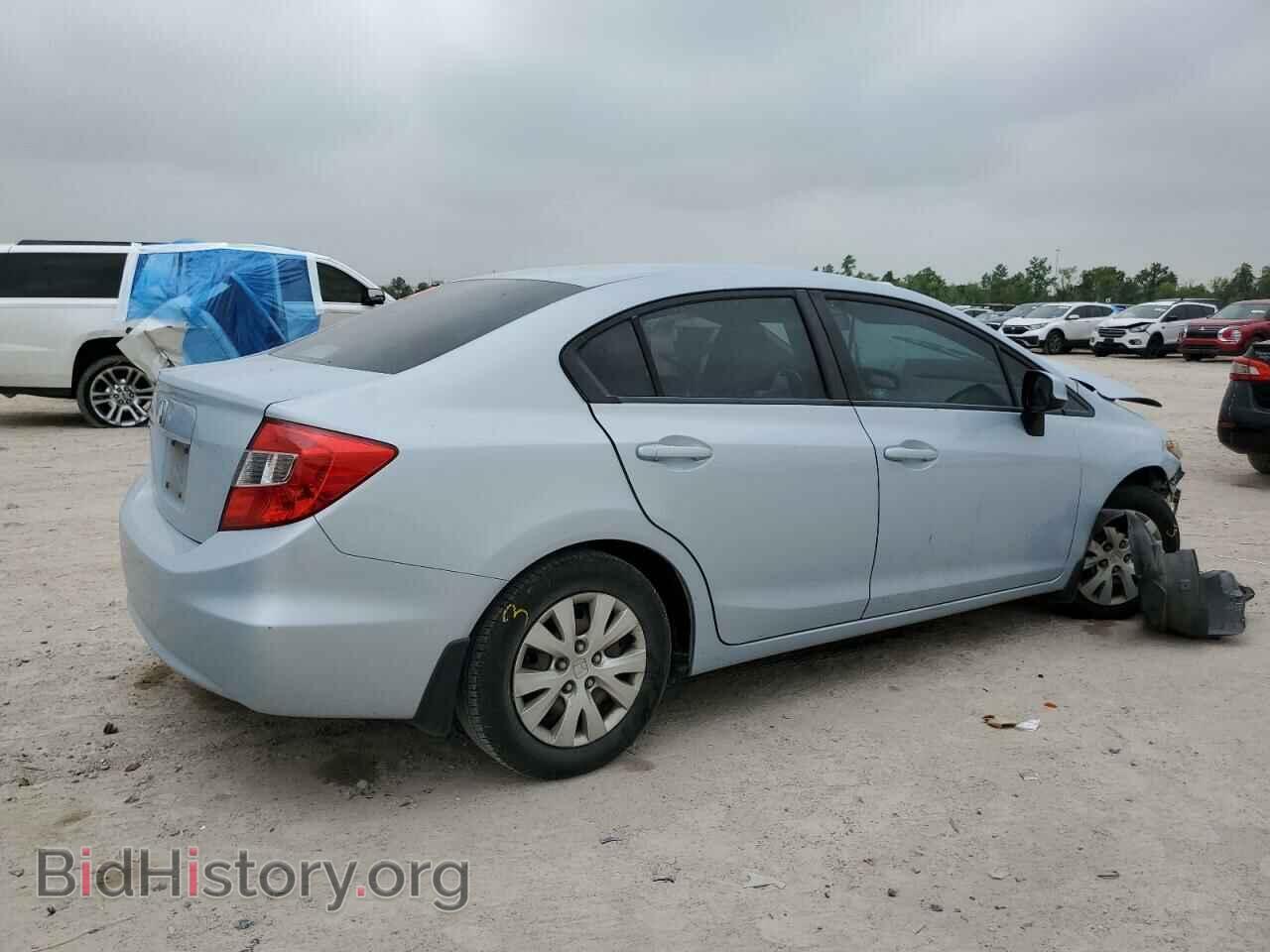 2012 HONDA CIVIC - VIN: 2HGFB2F55CH512373 - Фото 3