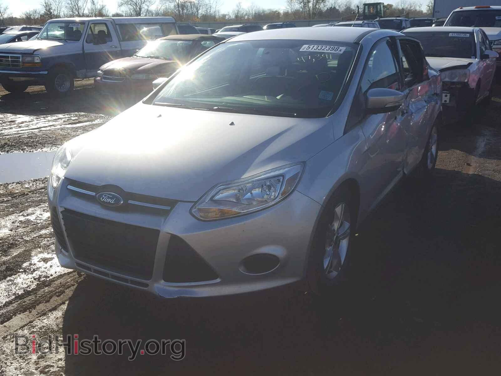 2014 FORD FOCUS - VIN: 1FADP3F28EL293262 - Фото 2