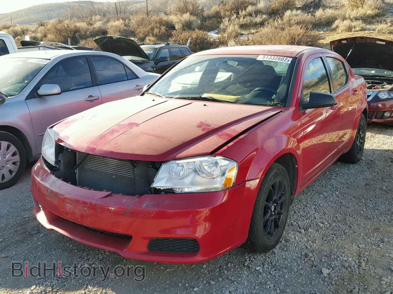 2013 DODGE AVENGER - VIN: 1C3CDZAB2DN606970 - Фото 2