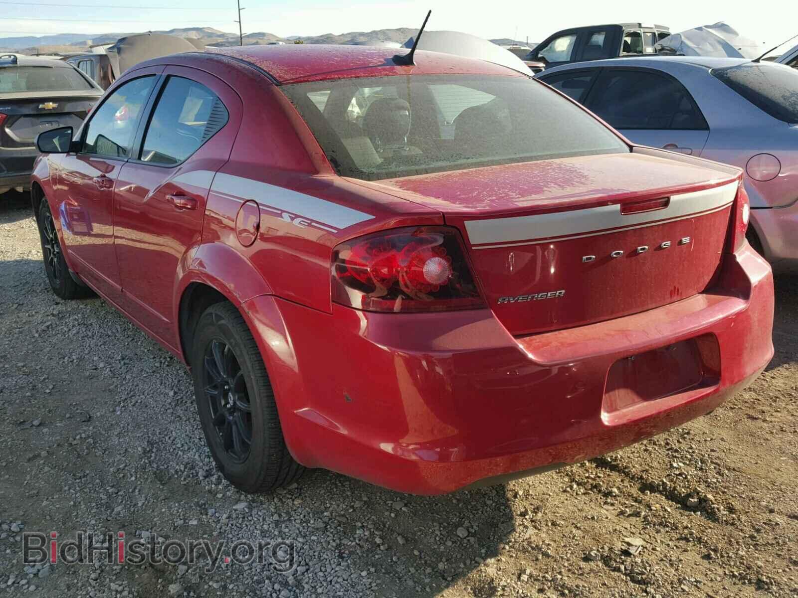 2013 DODGE AVENGER - VIN: 1C3CDZAB2DN606970 - Фото 3