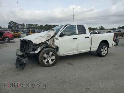 2012 Dodge RAM 1500 ST, белый — VIN 1C6RD6FTXCS331104, Copart