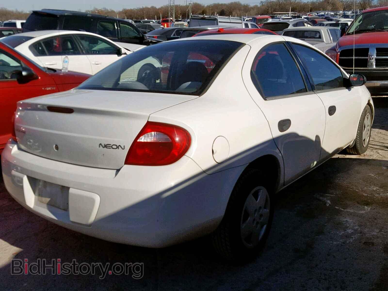 2004 DODGE NEON - VIN: 1B3ES26C04D596157 - Фото 4
