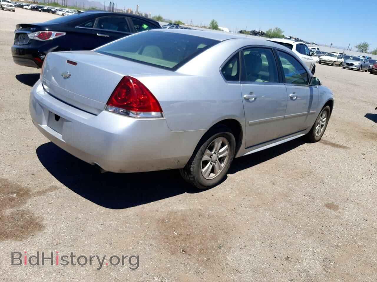 2012 CHEVROLET IMPALA - VIN: 2G1WF5E30C1152452 - Фото 4