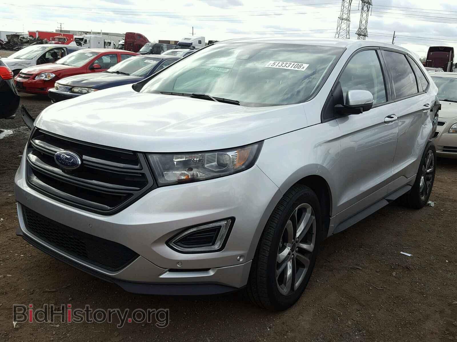 2016 FORD EDGE - VIN: 2FMPK4AP2GBB09897 - Фото 2