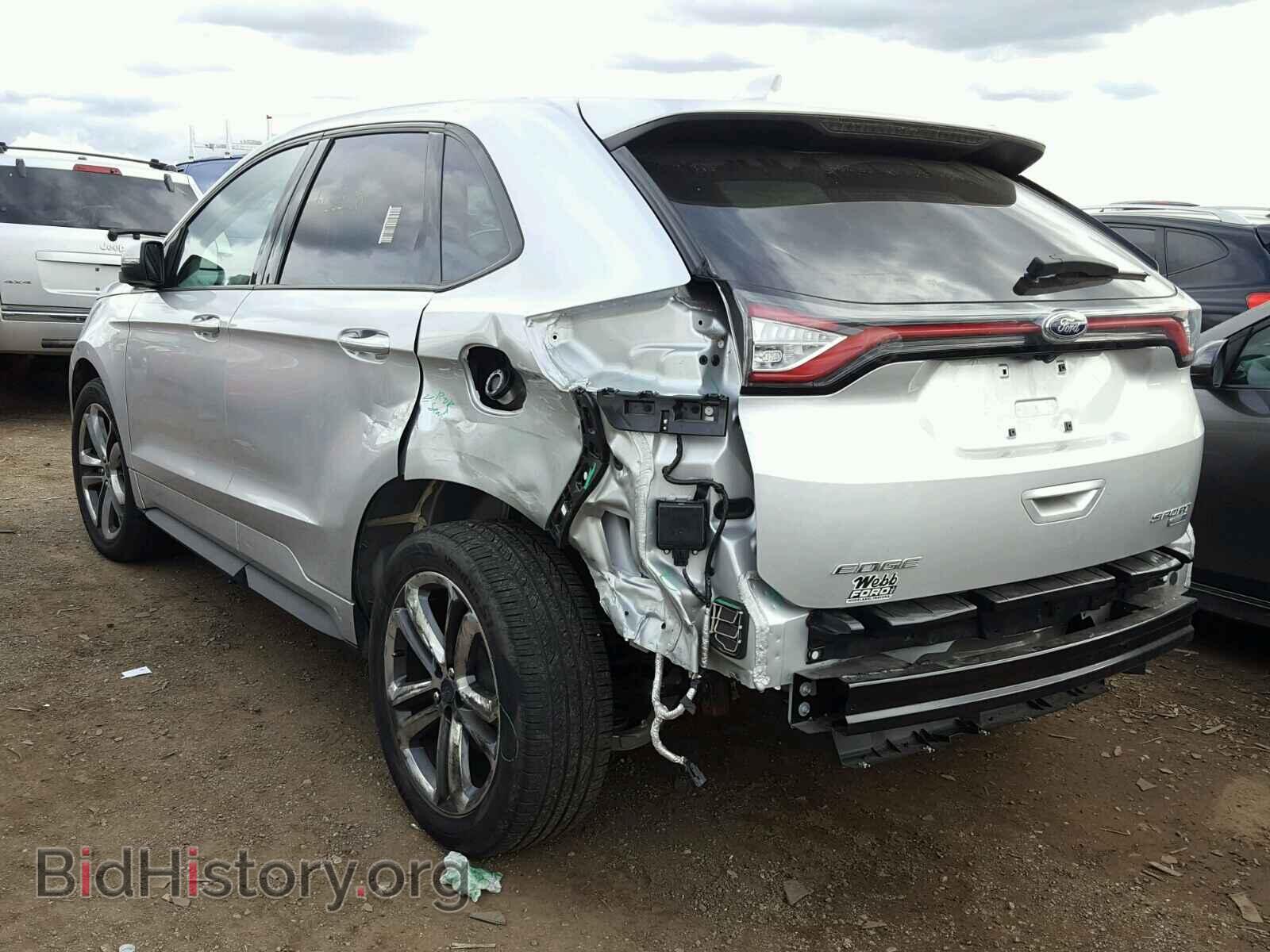 2016 FORD EDGE - VIN: 2FMPK4AP2GBB09897 - Фото 3