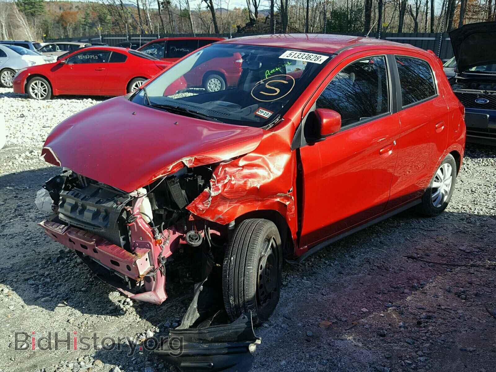 2015 MITSUBISHI MIRAGE - VIN: ML32A3HJ0FH003983 - Фото 2