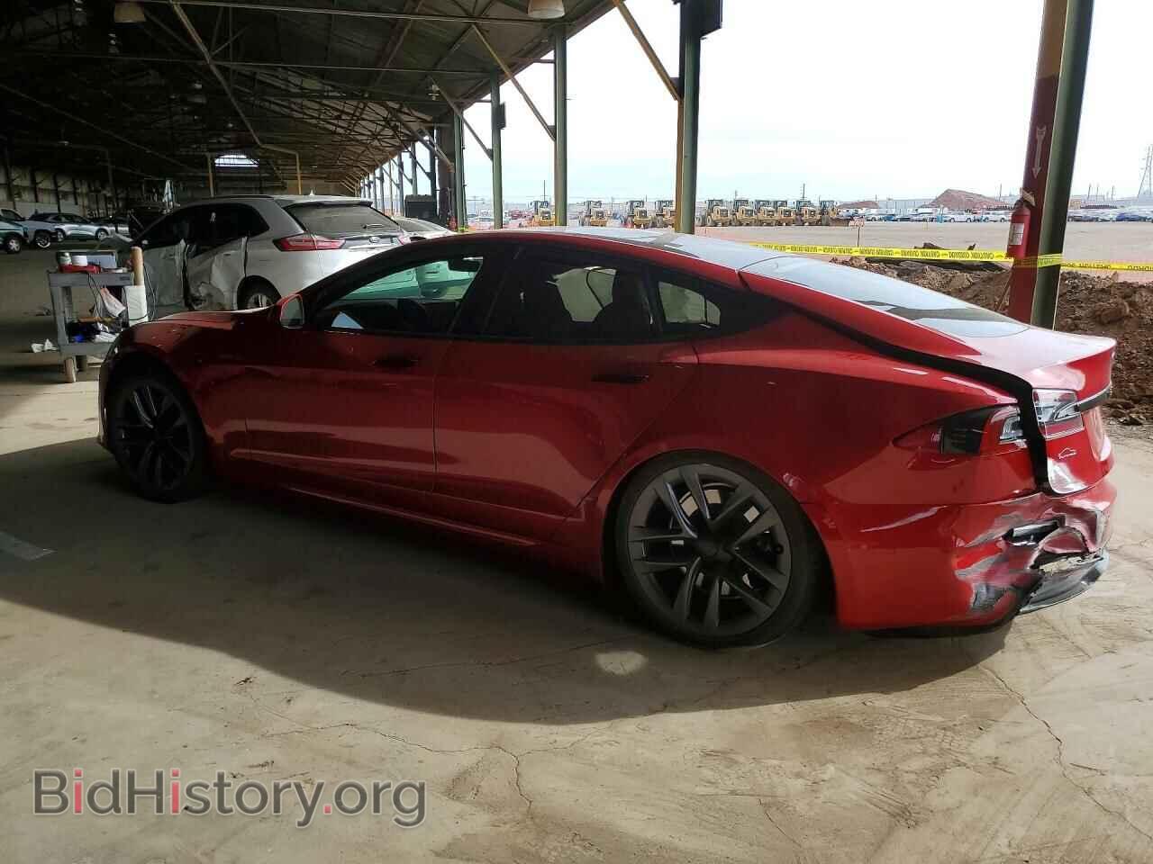 2022 TESLA MODEL S - VIN: 5YJSA1E5XNF464616 - Фото 2