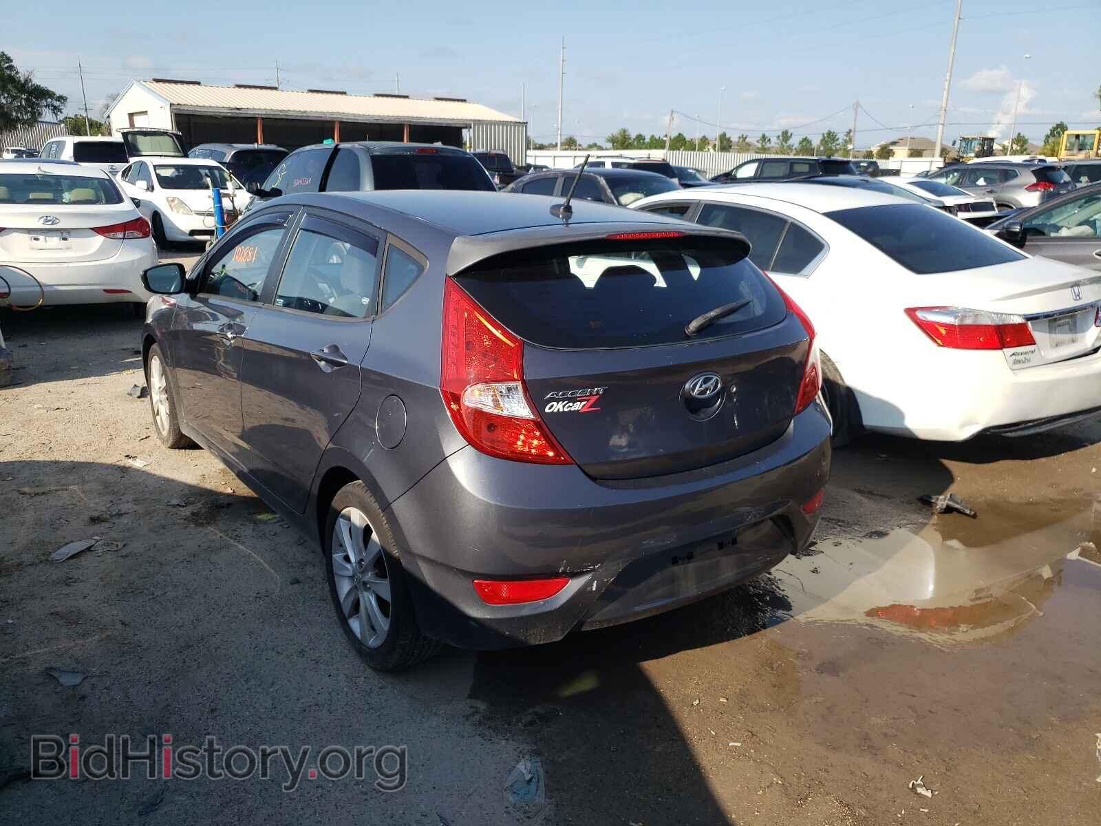 2013 HYUNDAI ACCENT - VIN: KMHCU5AE2DU066519 - Фото 3