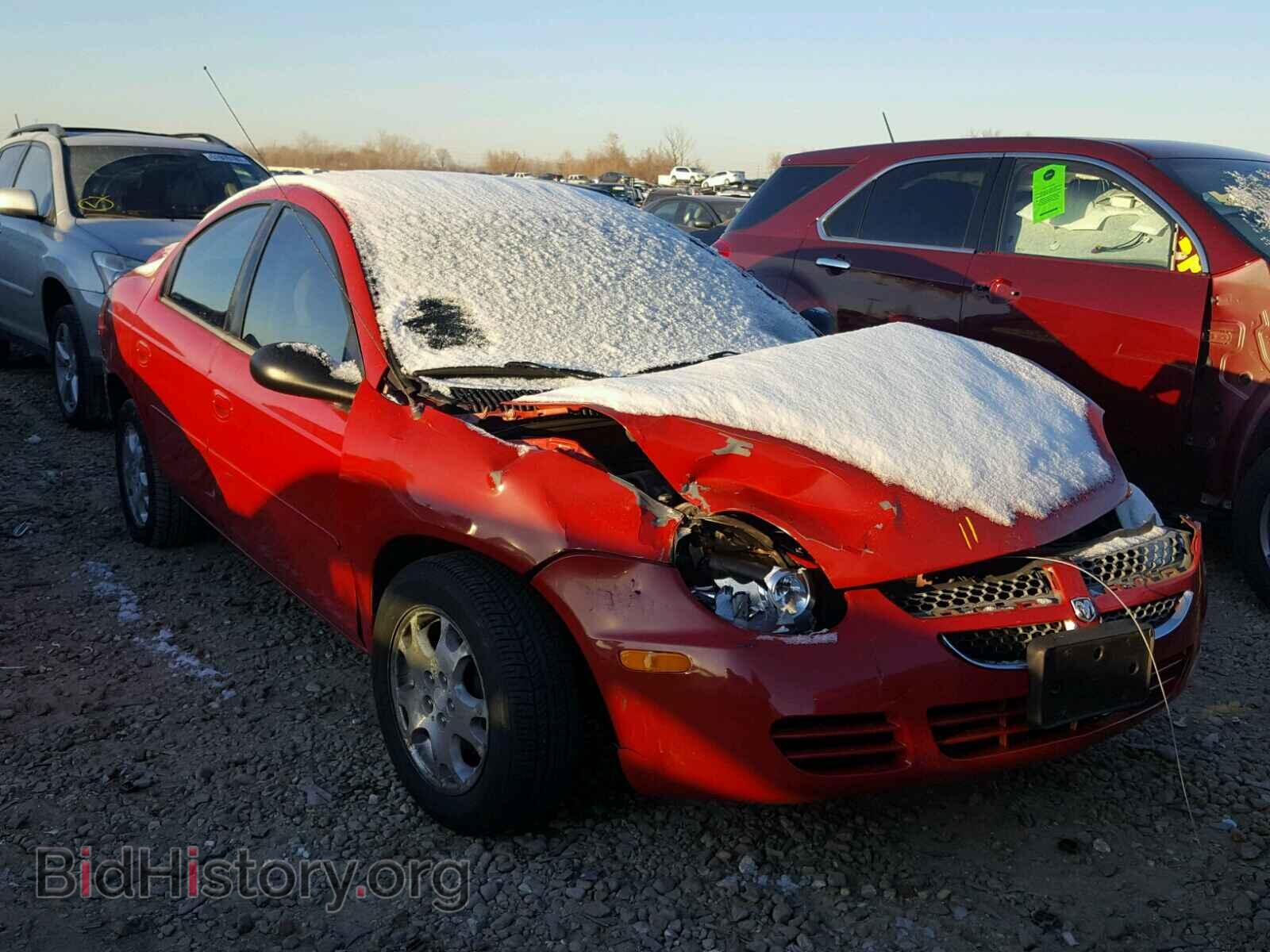 Photo 1B3ES56CX5D171841 - DODGE NEON 2005
