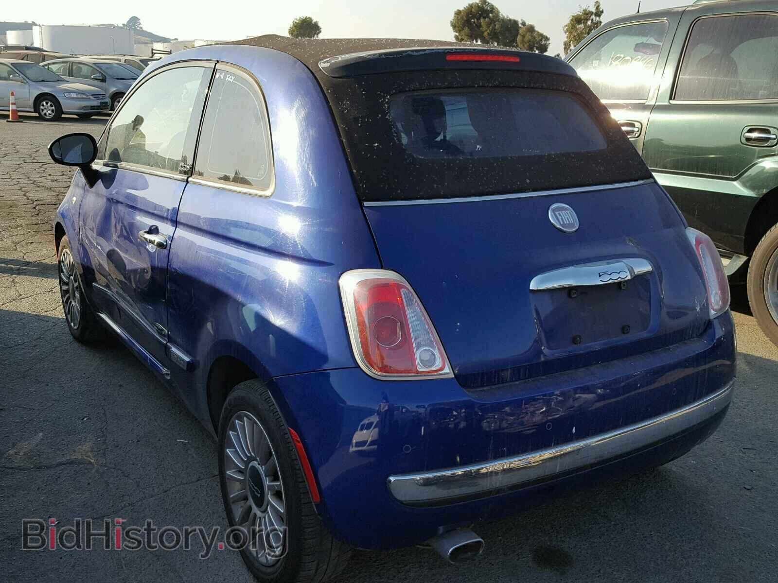 2012 FIAT 500 - VIN: 3C3CFFER5CT109362 - Фото 3