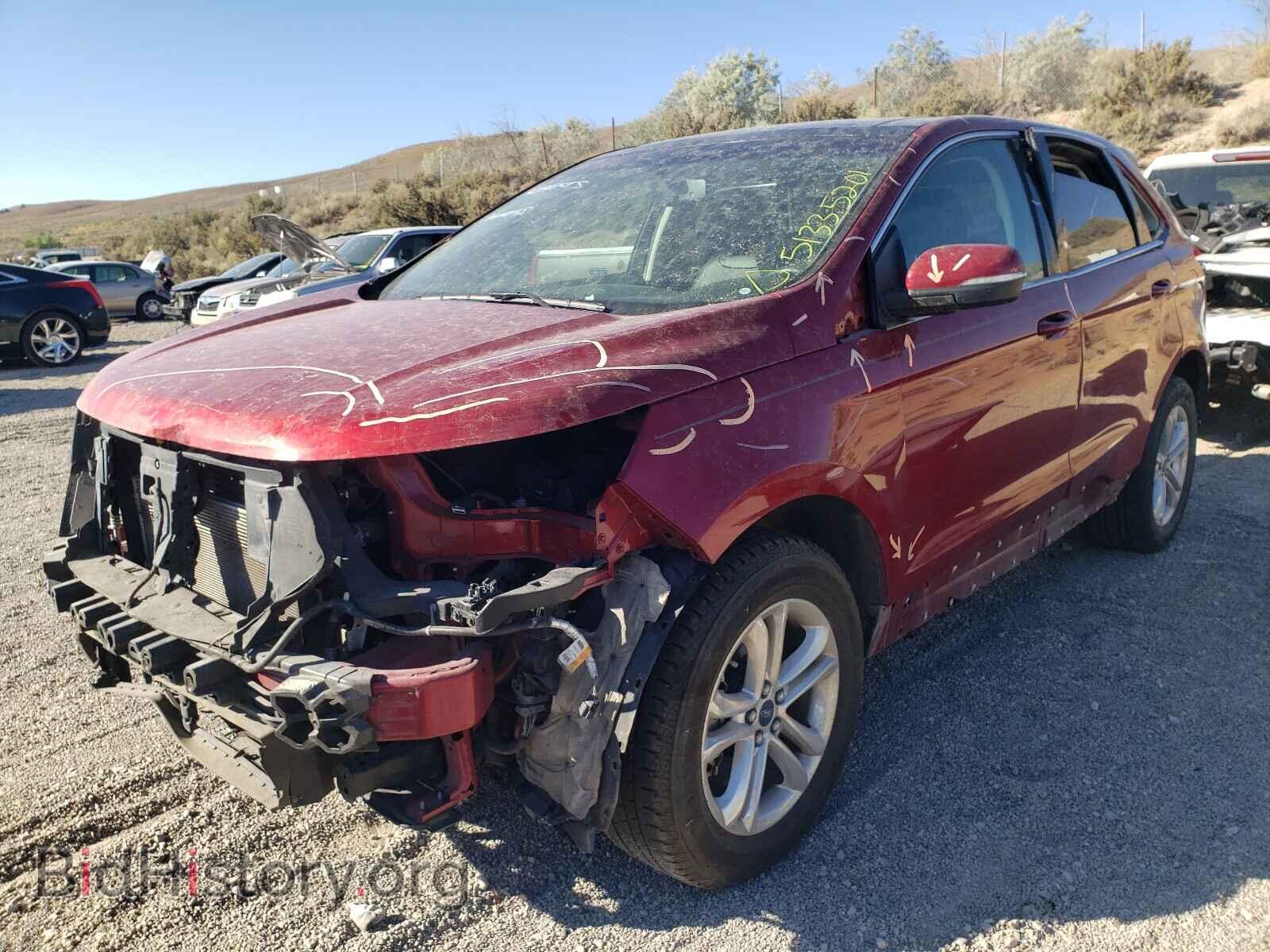2017 FORD EDGE - VIN: 2FMPK4J87HBC55836 - Фото 2