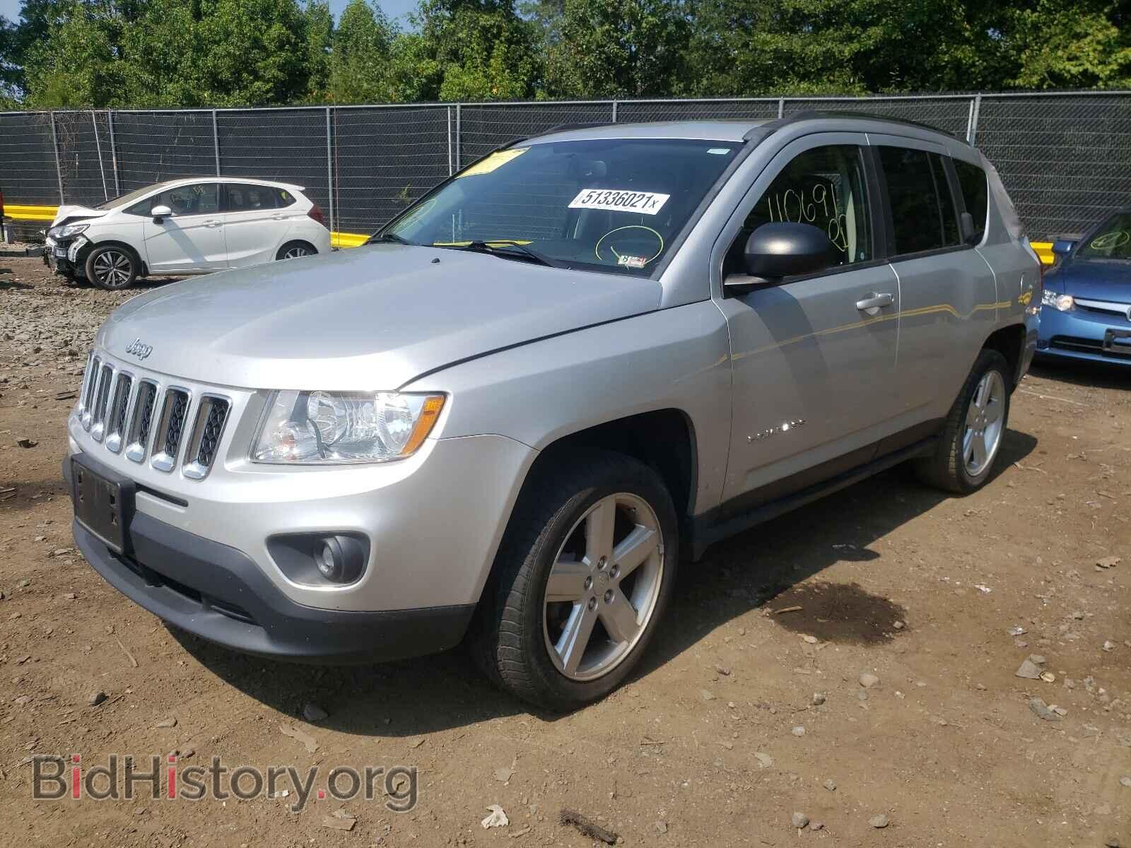 2012 JEEP COMPASS - VIN: 1C4NJDCB6CD588944 - Фото 2