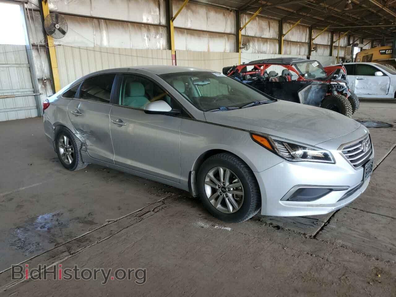 2017 HYUNDAI SONATA - VIN: 5NPE24AF7HH596295 - Фото 4