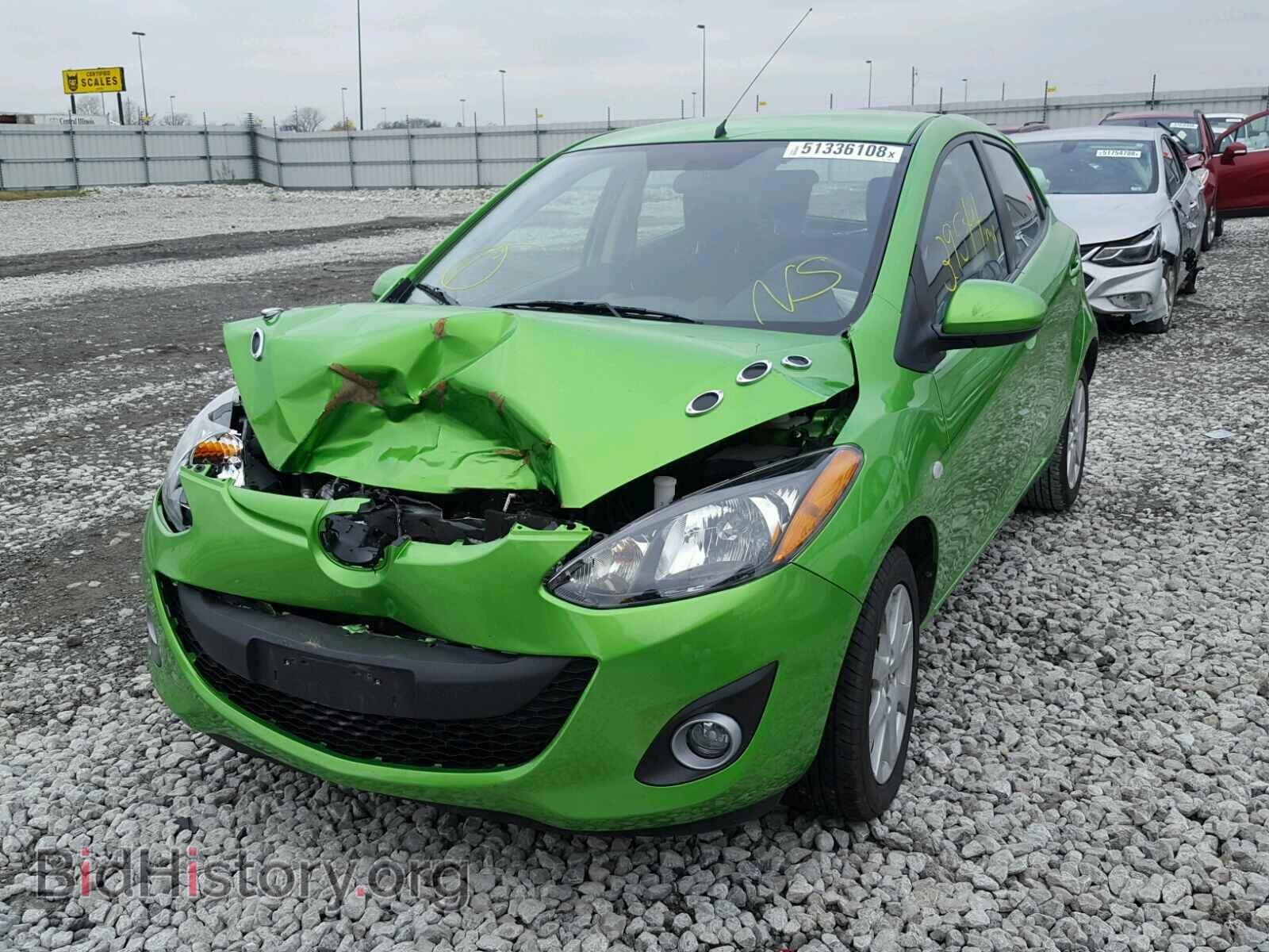 2011 MAZDA 2 - VIN: JM1DE1HY7B0105995 - Photo 2