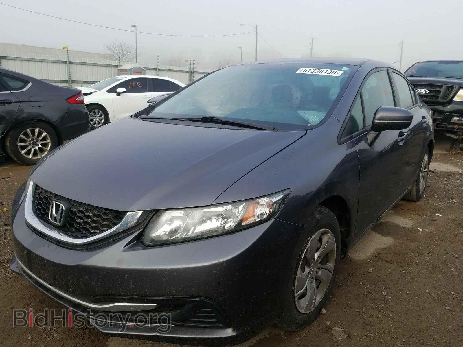 2014 HONDA CIVIC - VIN: 19XFB2F50EE031069 - Фото 2