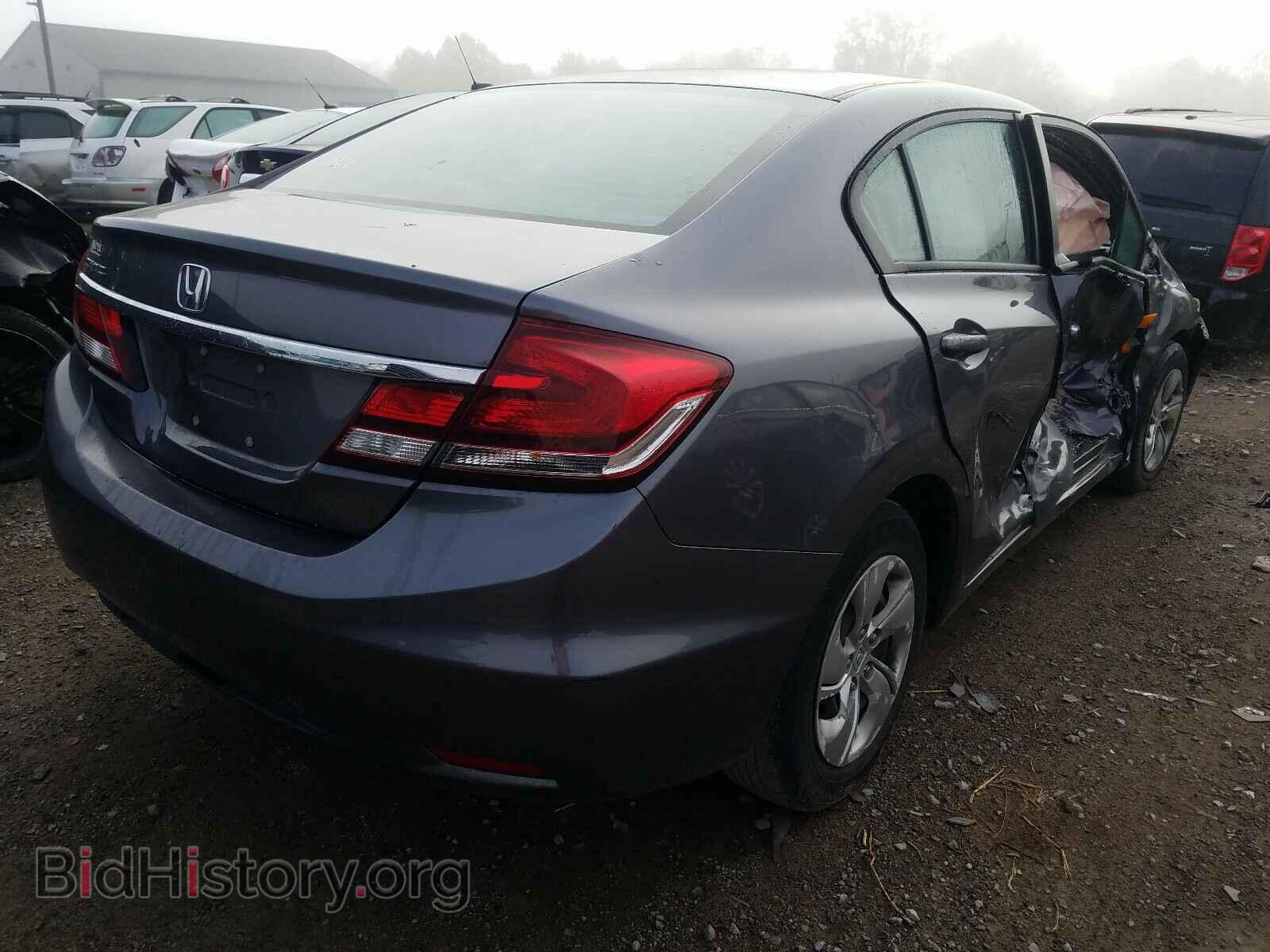 2014 HONDA CIVIC - VIN: 19XFB2F50EE031069 - Фото 4