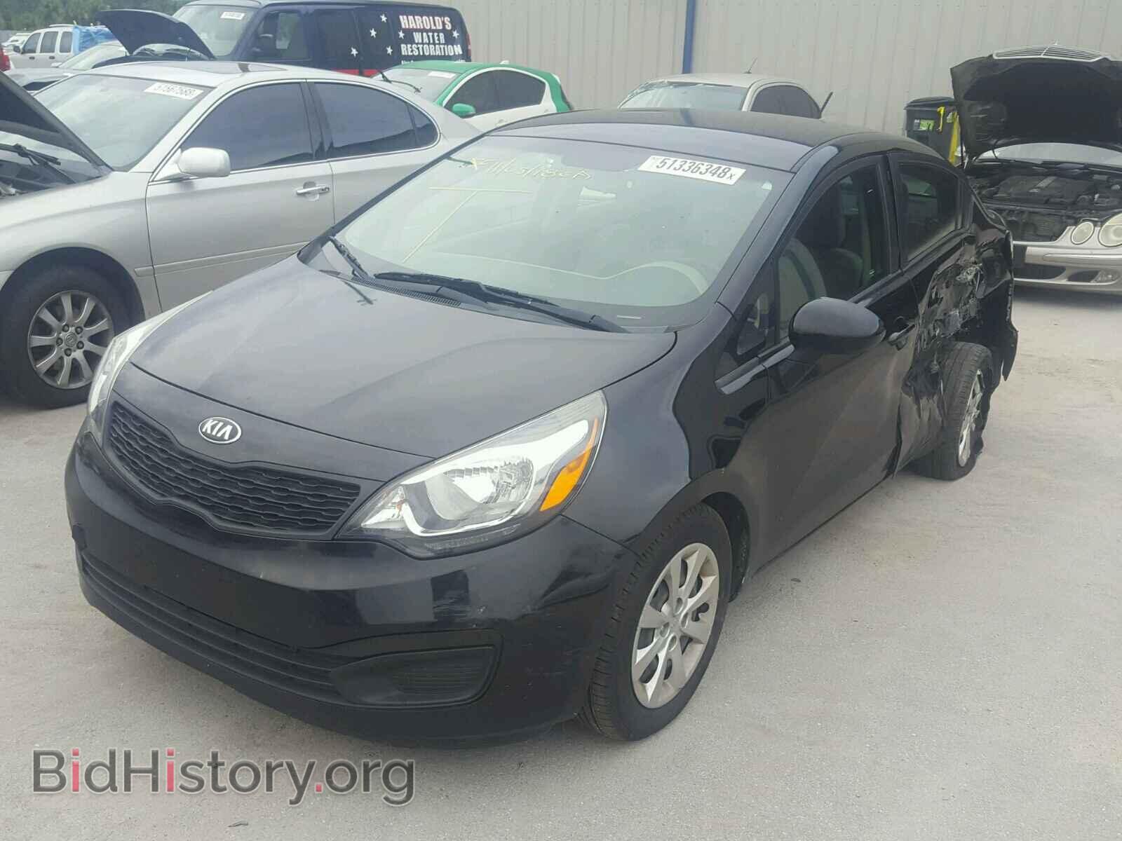 2015 KIA RIO - VIN: KNADM4A39F6467894 - Фото 2