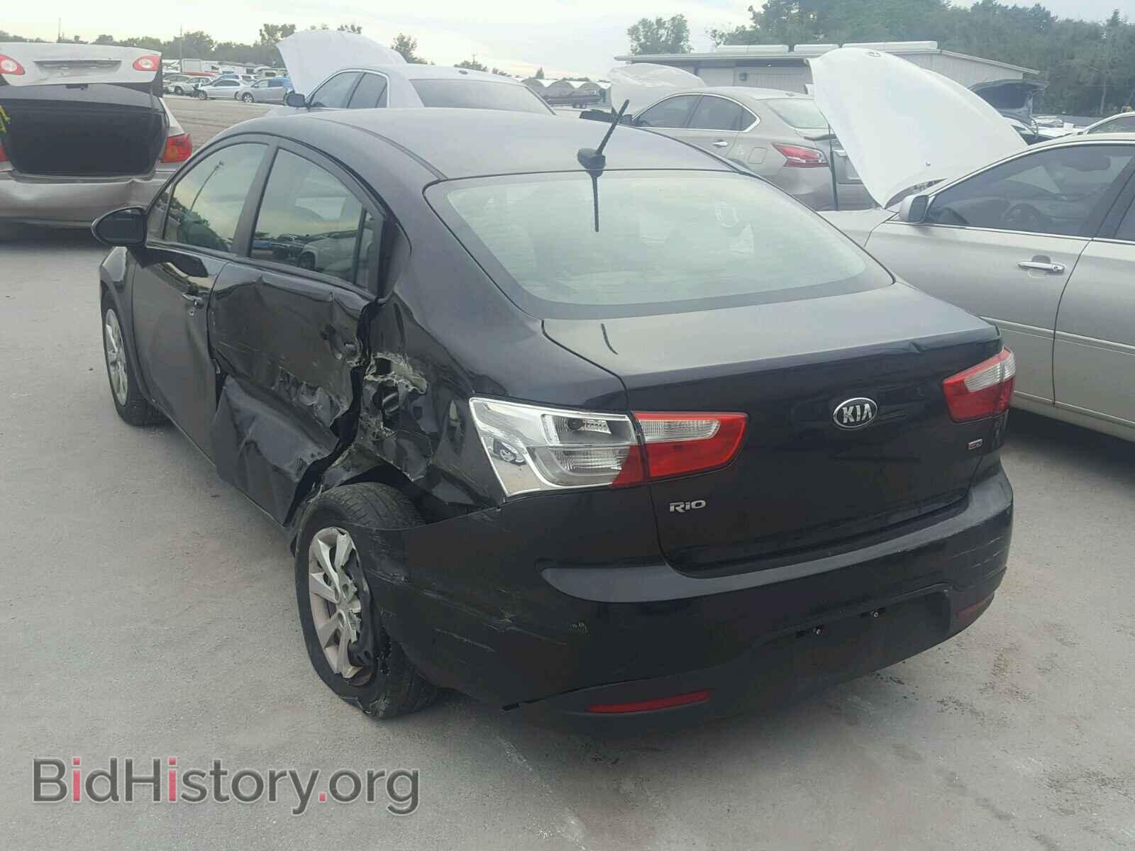 2015 KIA RIO - VIN: KNADM4A39F6467894 - Фото 3