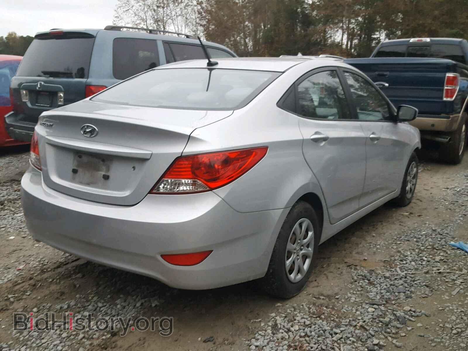 2013 HYUNDAI ACCENT - VIN: KMHCT4AE1DU536228 - Фото 4