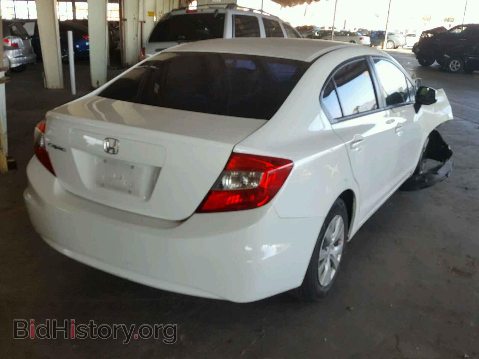 2012 HONDA CIVIC - VIN: 19XFB2F59CE348278 - Фото 4