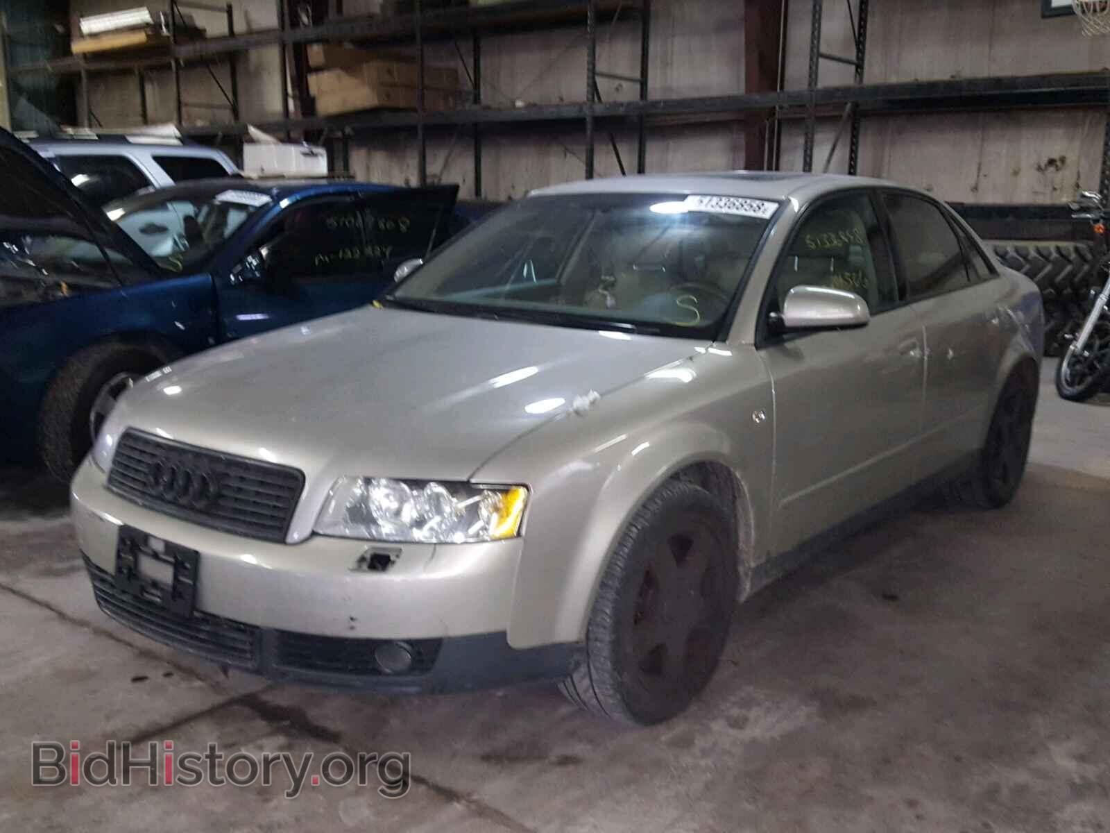 2002 AUDI A4 - VIN: WAULC68E72A123439 - Фото 2