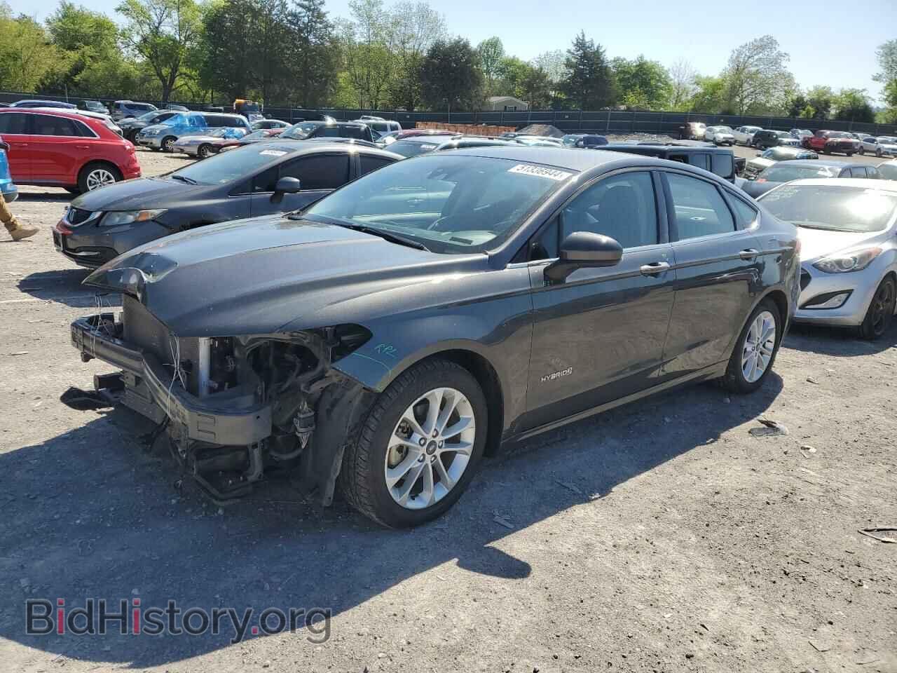 Фотография 3FA6P0LU2KR206546 - FORD FUSION 2019