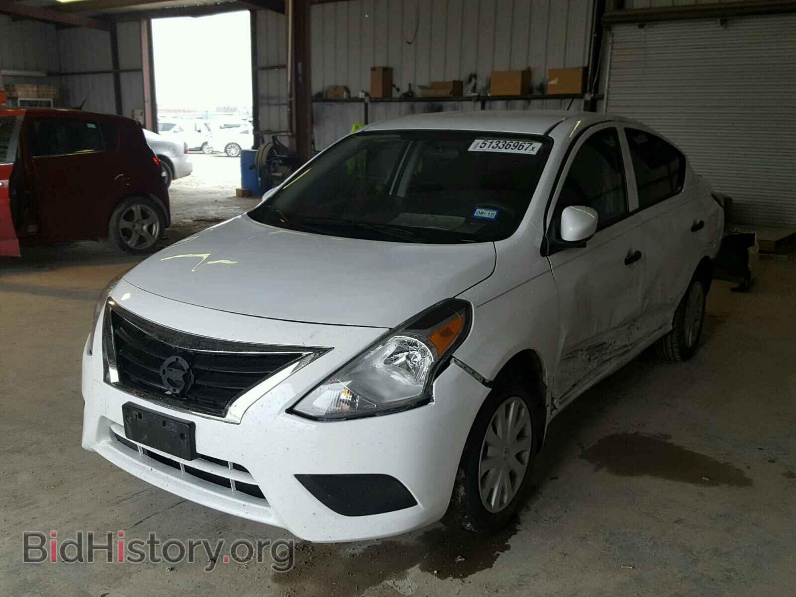 2016 NISSAN VERSA - VIN: 3N1CN7AP2GL834127 - Фото 2