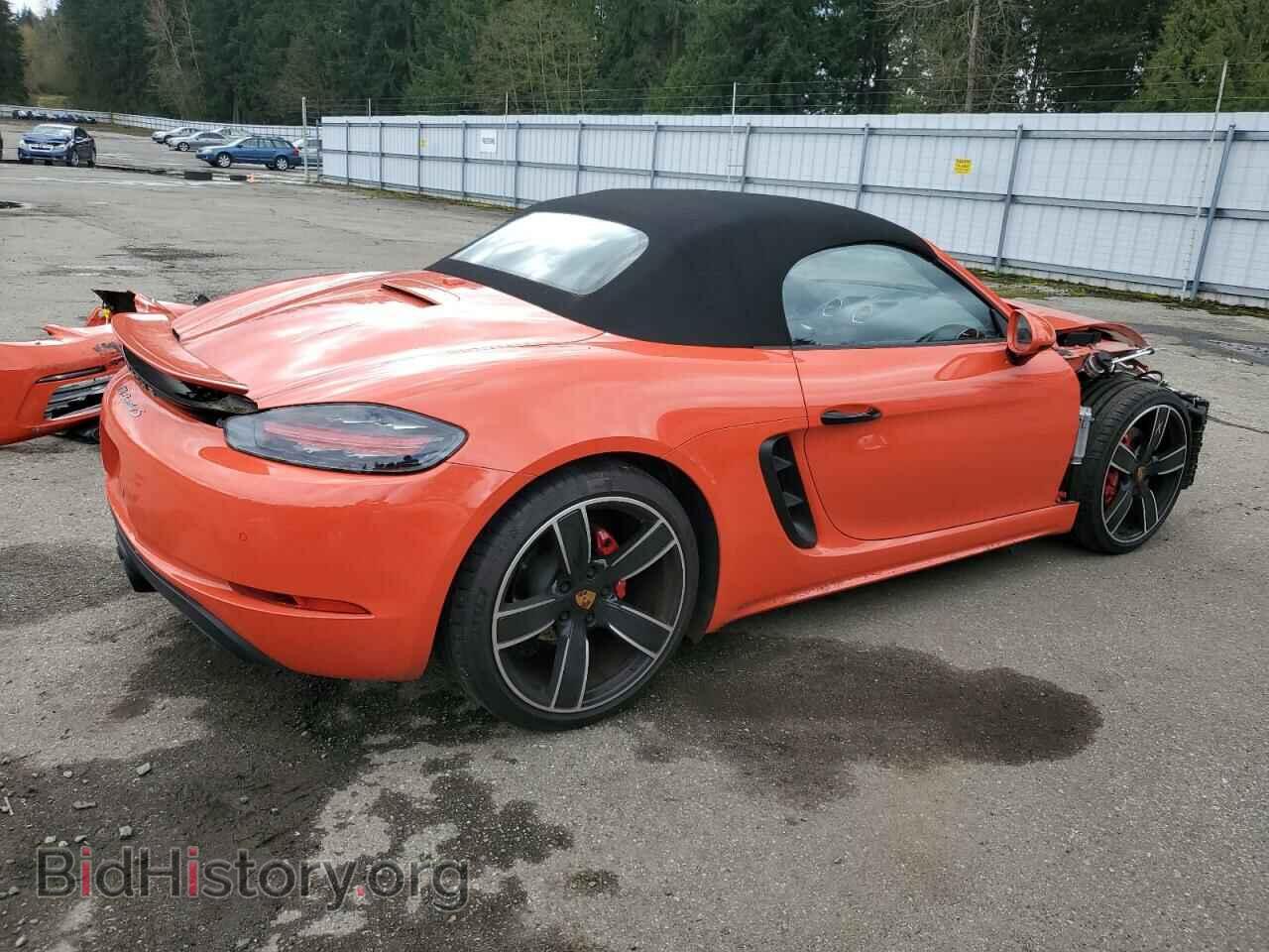 2022 PORSCHE BOXSTER - VIN: WP0CB2A85NS221192 - Фото 3
