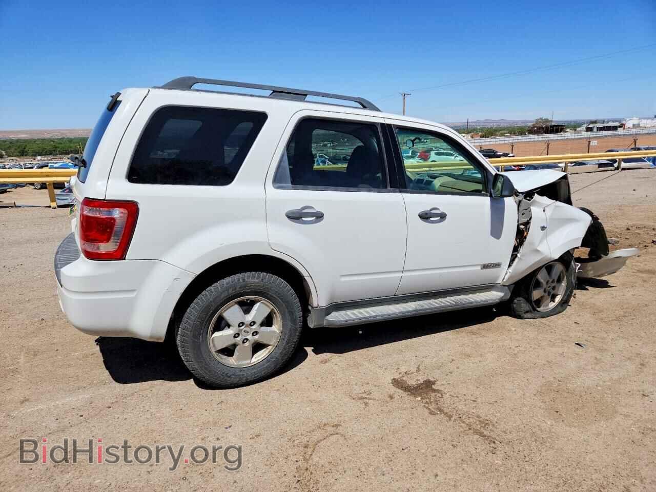 2008 FORD ESCAPE - VIN: 1FMCU03128KC08236 - Фото 3