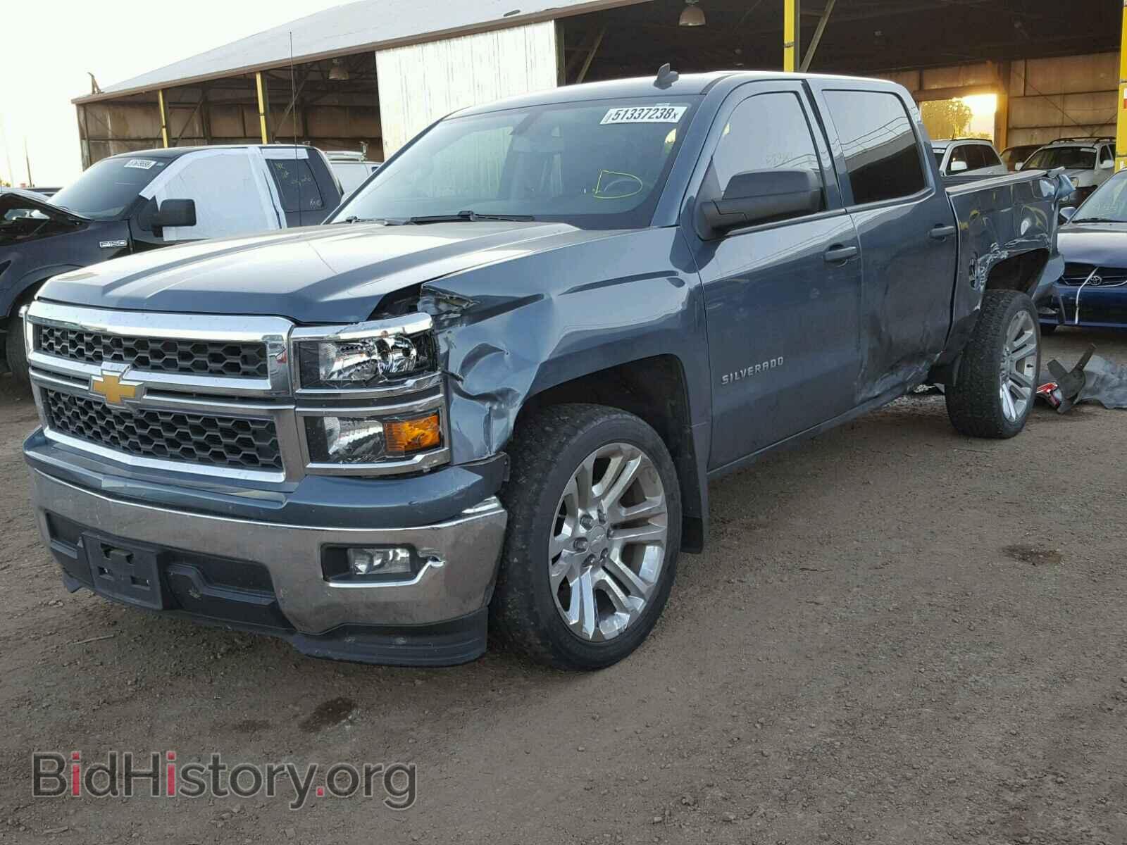2014 CHEVROLET SILVERADO - VIN: 3GCPCREC3EG151124 - Фото 2