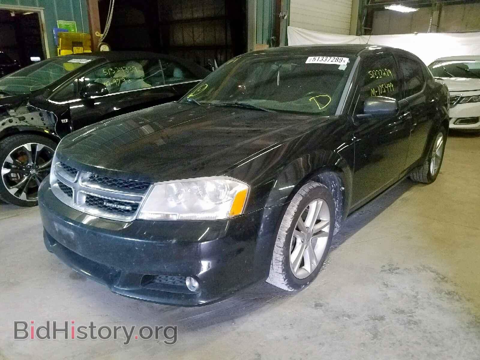 2011 DODGE AVENGER - VIN: 1B3BD1FG9BN510782 - Фото 2