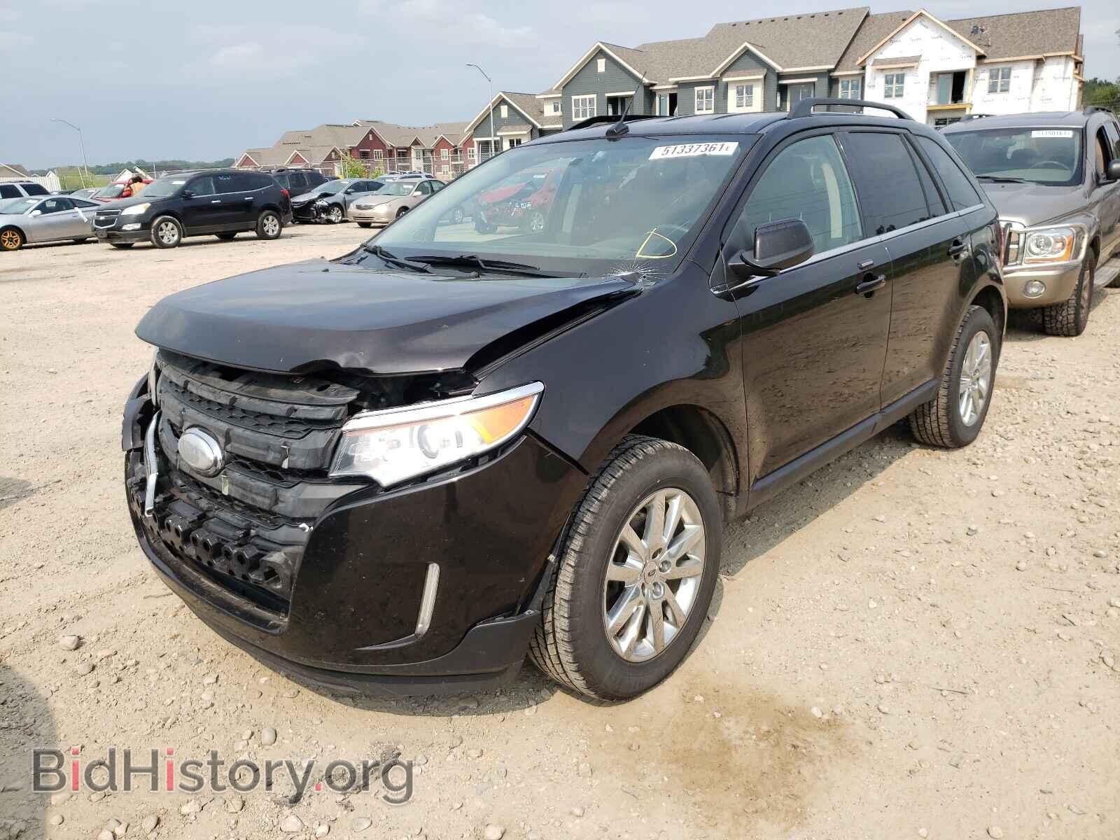2014 FORD EDGE - VIN: 2FMDK4KCXEBA26519 - Фото 2