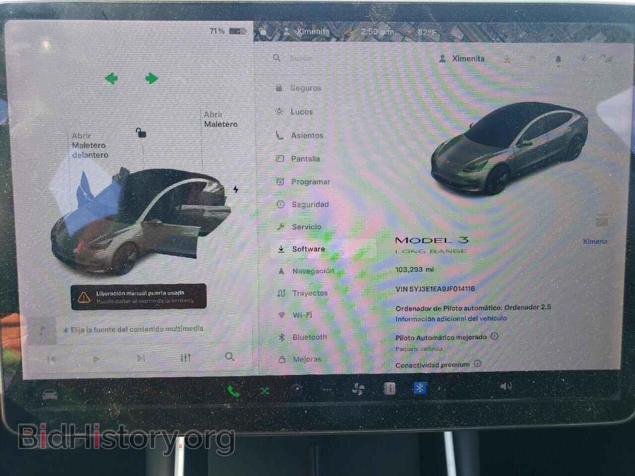 2018 TESLA MODEL 3 - VIN: 5YJ3E1EA9JF014116 - Photo 9