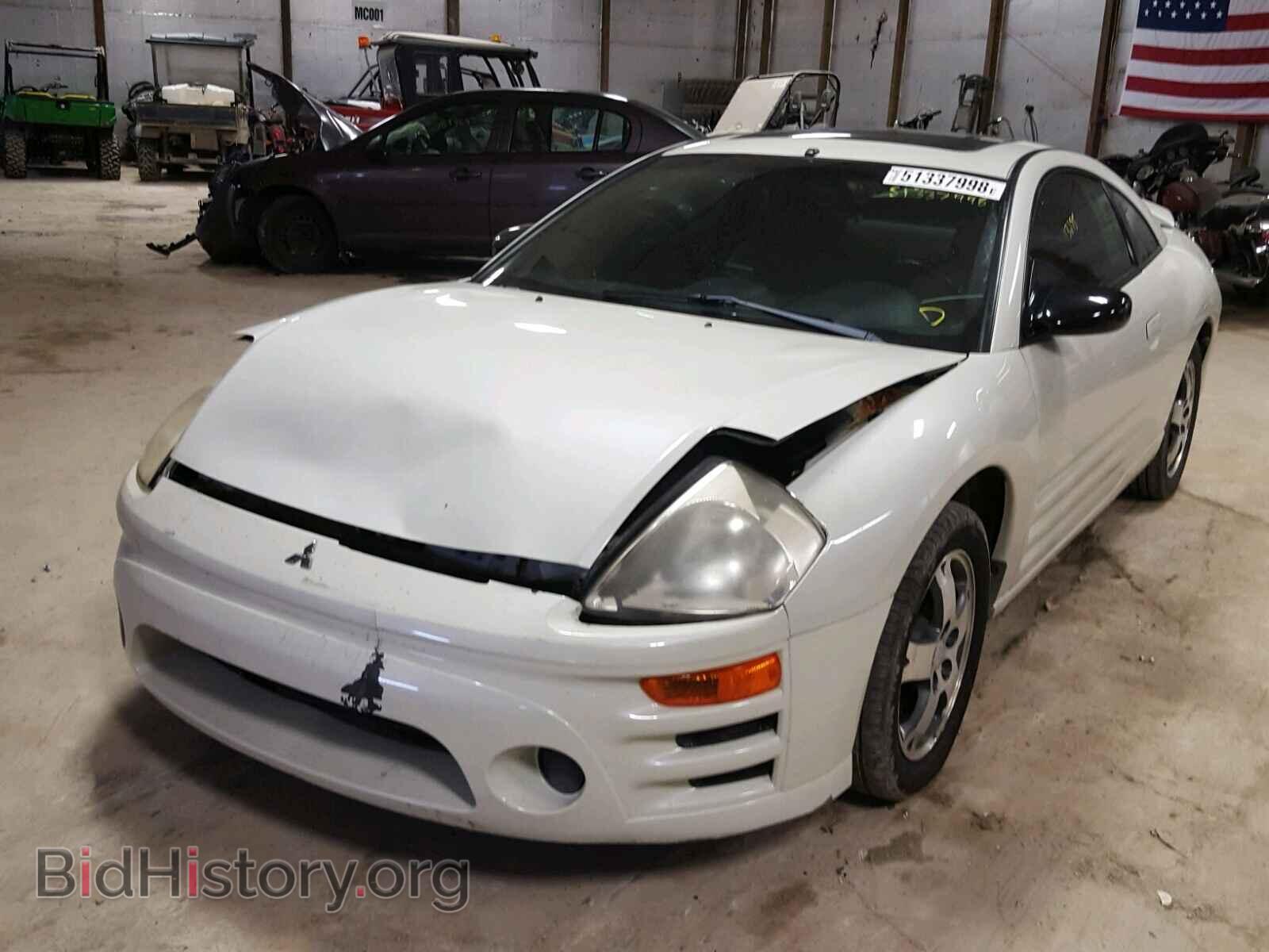 2003 MITSUBISHI ECLIPSE - VIN: 4A3AC44G13E118136 - Фото 2