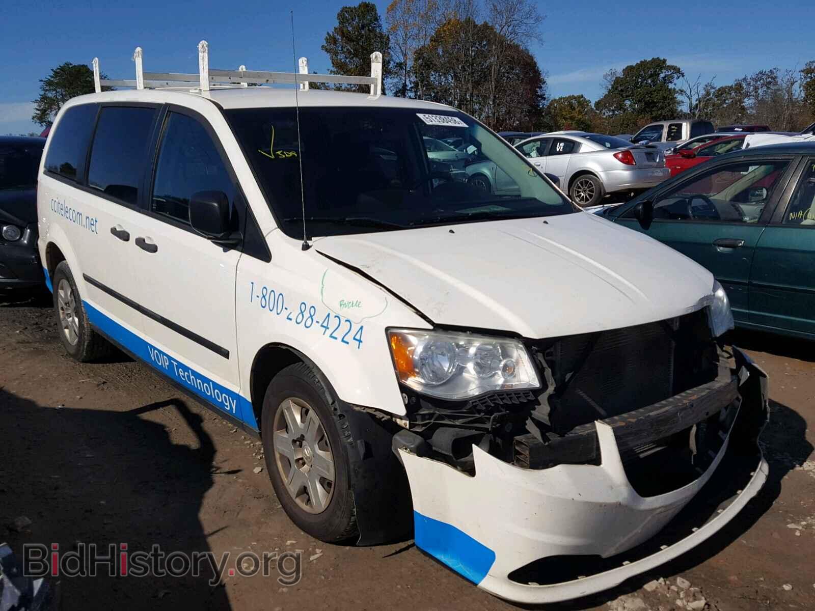 Photo 2C4RDGAG9CR366954 - DODGE RAM VAN 2012