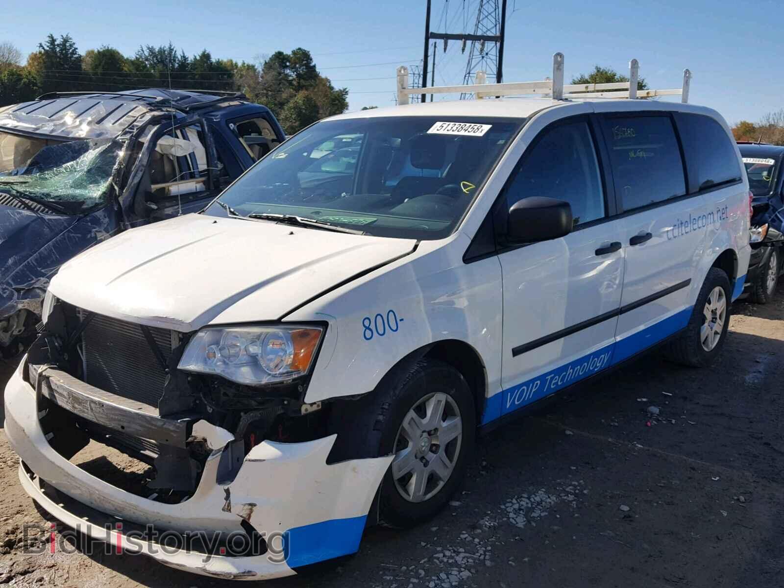 2012 DODGE RAM VAN - VIN: 2C4RDGAG9CR366954 - Фото 2