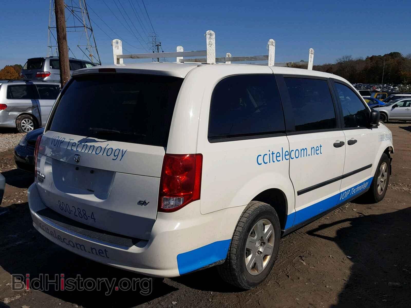 2012 DODGE RAM VAN - VIN: 2C4RDGAG9CR366954 - Фото 4
