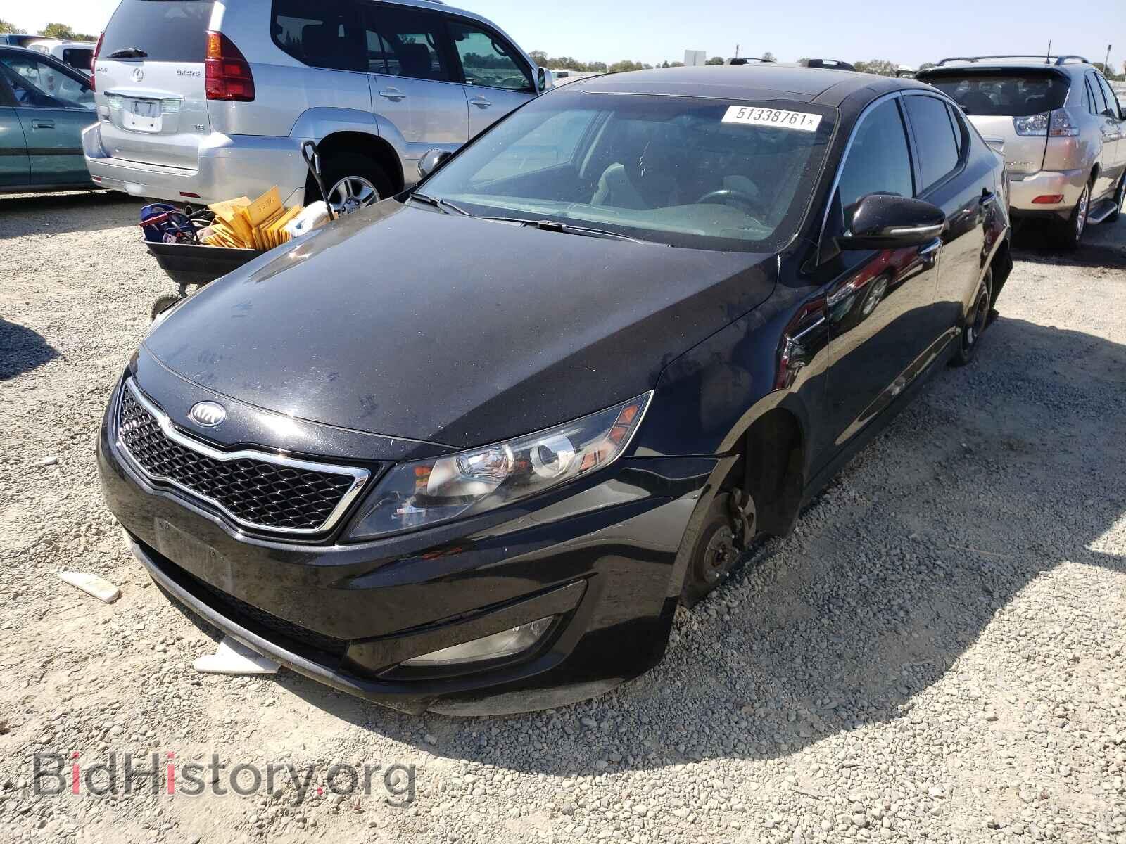 2013 KIA OPTIMA - VIN: 5XXGR4A65DG243385 - Фото 2