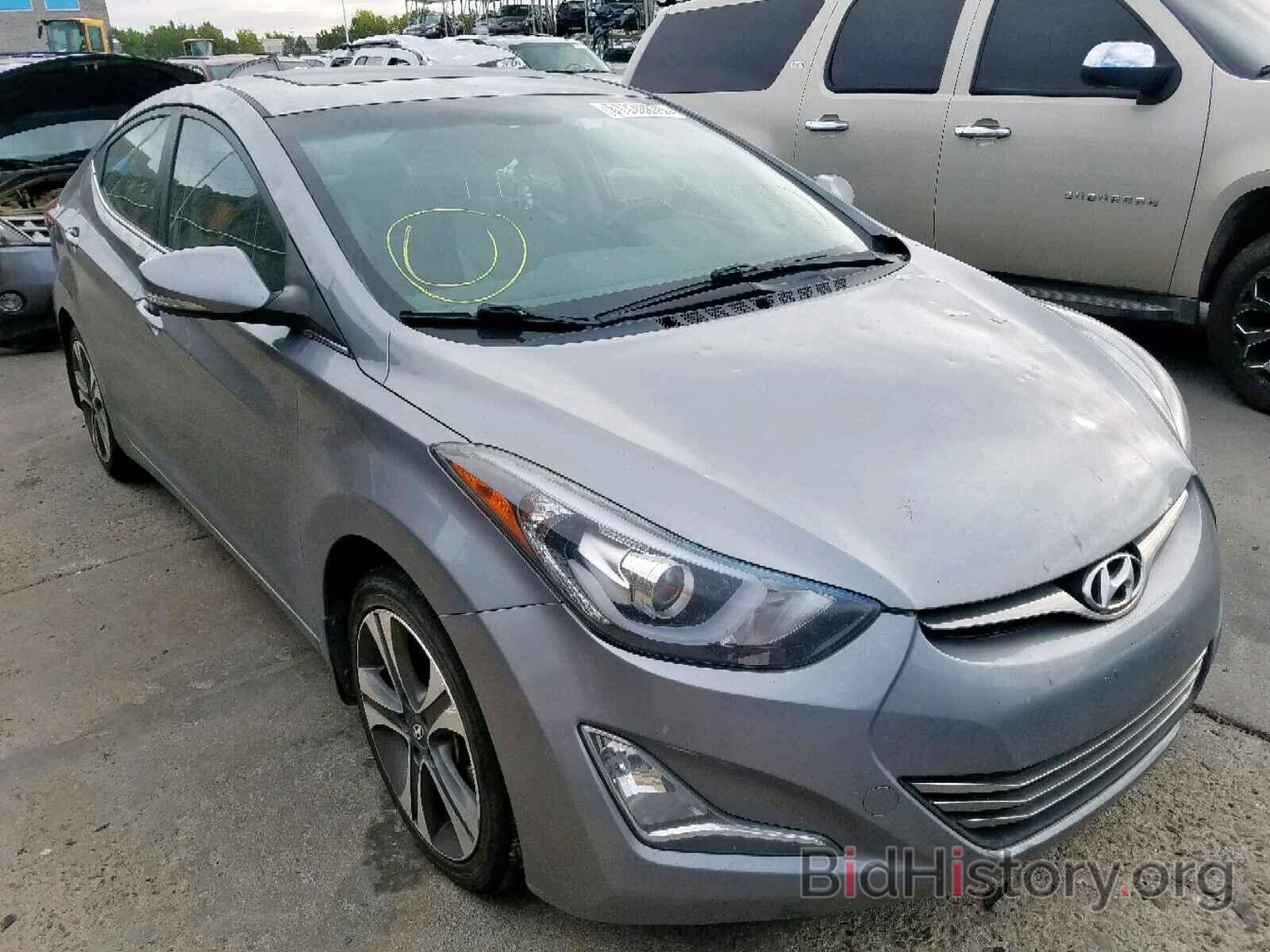 Photo KMHDH4AH2EU179076 - HYUNDAI ELANTRA 2014