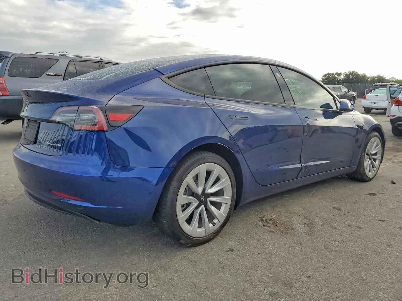 2022 TESLA MODEL 3 - VIN: 5YJ3E1EB0NF205258 - Photo 3