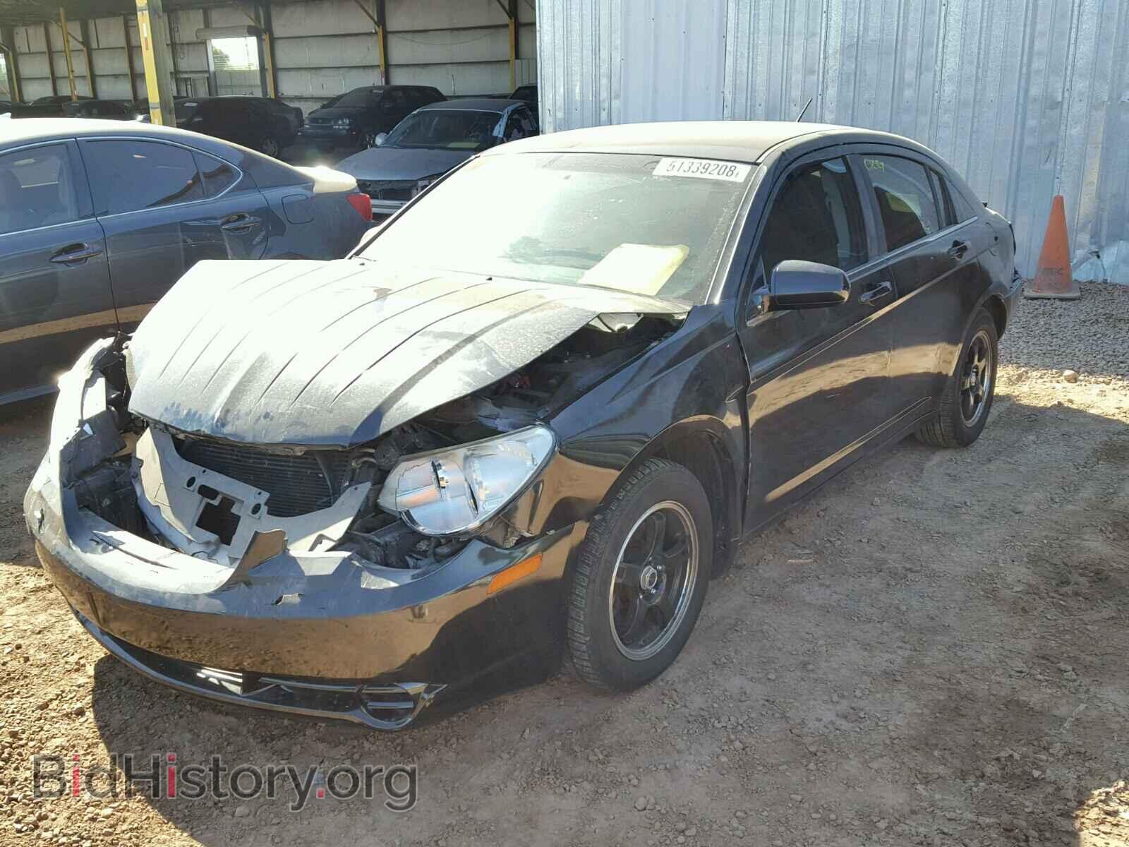 2007 CHRYSLER SEBRING - VIN: 1C3LC46K17N553715 - Фото 2