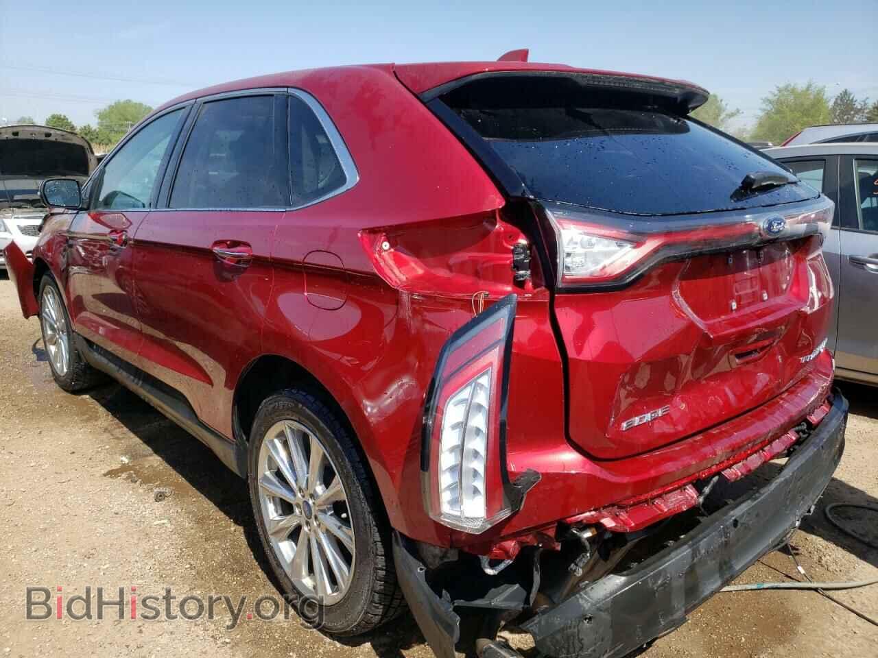 2018 FORD EDGE - VIN: 2FMPK4K87JBB23955 - Фото 2